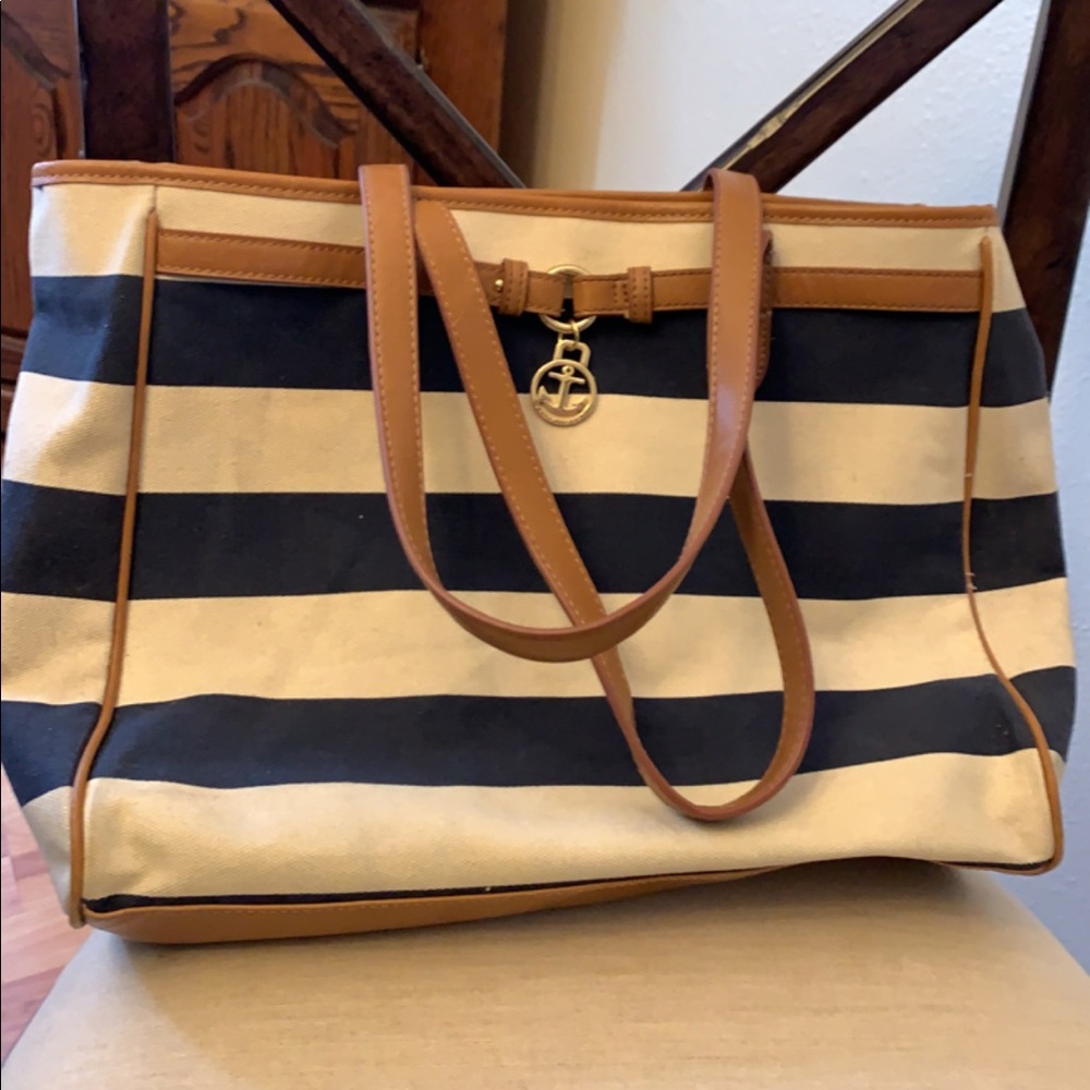 Nautica striped purse